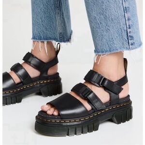 Dr. Martens Black Sandals